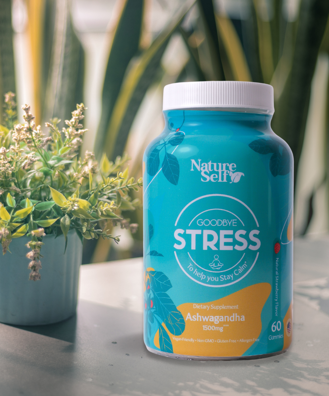 Goodbye Stress Gummies Bottle