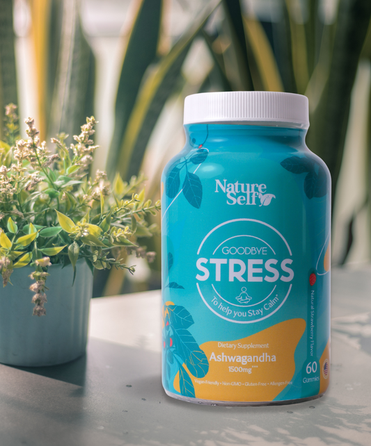 Goodbye Stress Gummies Bottle